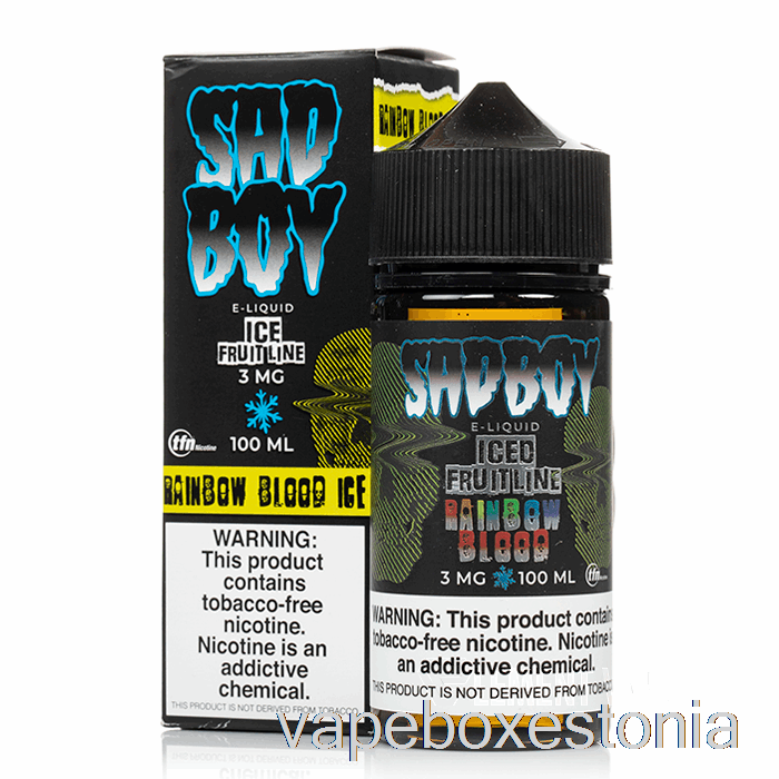 Vape Box Estonia Jää Vikerkaare Veri - Sadboy - 100ml 0mg